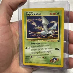 Koga's Zubat 2000 Pokemon Gym Challenge Unlimited Common 83/132 Vintage NM/MT - Image 2