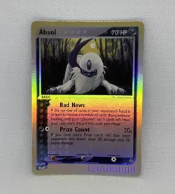 Pokemon TCG - Absol 1/97 Dragon Reverse Holo NM- - Image 1