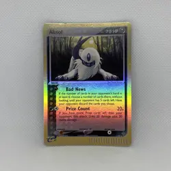 Pokemon TCG - Absol 1/97 Dragon Reverse Holo NM- - Image 2