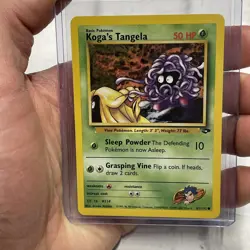 Koga's Tangela 81/132 Common Pokemon TCG Gym Challenge NM/MT Near Mint Vintage - Image 1