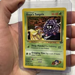 Koga's Tangela 81/132 Common Pokemon TCG Gym Challenge NM/MT Near Mint Vintage - Image 2