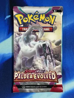 Pokemon 2023 Scarlet & Violet Paldea Evolved Booster Pack Lot X5 Artset SV Nm M - Image 4