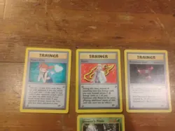 Lot Of 4 Pokemon Gym Challenge Regular, Rare, Cards Lp To Mp Pre-owned - Image 3