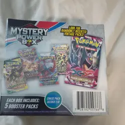 Pokemon Mystery Power Box Chase Pack Seeded 1:10 (5 Booster Packs) NEW SEALED - Image 2