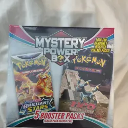 Pokemon Mystery Power Box Chase Pack Seeded 1:10 (5 Booster Packs) NEW SEALED - Image 5