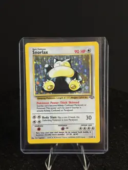 Pokemon TCG Snorlax Jungle 11/64 Holo Unlimited Holo Rare NEAR MINT - Image 1