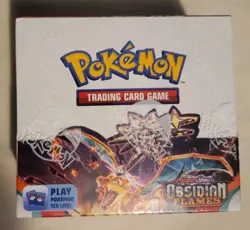 Pokemon TCG Scarlet & Violet Obsidian Flames Booster Box Factory Sealed - Image 1