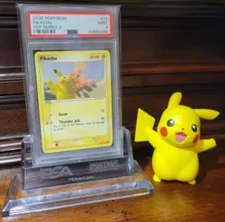 Pikachu 2005 Pop Series 2 #16/17 PSA 9 Mint - Image 1