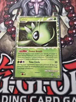 Pokemon TCG Celebi Prime 92/102- Heart Gold Soul Silver Triumphant LP - Image 2