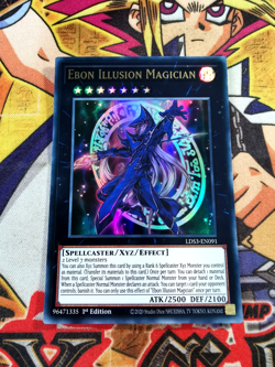 Ebon Illusion Magician lds3-en091 1st Edition (NM+) Ultra Rare Yu-Gi-Oh! - Image 1