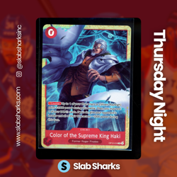 2025 ONE PIECE PREM COLL 6 ASSORT VOL.1 #OP12-018 COLOR OF THE SUPREME KING HAKI - Image 1