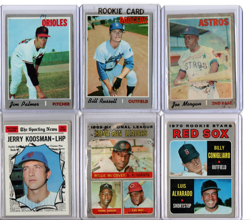 231 CT. LOT 1970 TOPPS VTG. BASEBALL SET CARDS AARON RYAN SEAVER MORGAN BROCK PR - Image 1