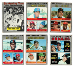 231 CT. LOT 1970 TOPPS VTG. BASEBALL SET CARDS AARON RYAN SEAVER MORGAN BROCK PR - Image 5