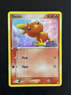 Pokemon TCG Torchic 83/110 Reverse Holo Stamped EX Holon Phantoms Rare 2006 - Image 1