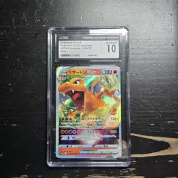 CGC 10 Charizard Vstar Japanese 014/072 Pokemon Card - Image 1