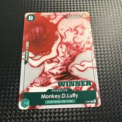 Monkey.D.Luffy (Deck Battle) [Winner] P-061 One Piece Promo Cards Foil English - Image 1