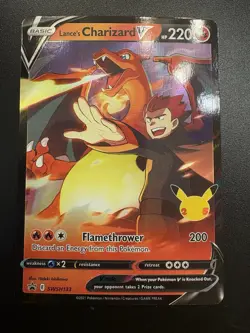 Lance's Charizard V SWSH133 SWSH: Sword & Shield Promo Cards Holo - Image 1