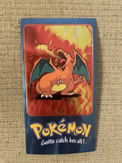 Charizard 5 of 5 Topps 2000 Chrome Oversized Box Topper Series 2 Pokemon Card - Image 1