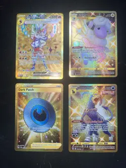 Gold Holos Pokemon Card Collection Lot Full Arts LOT MINT - Image 2