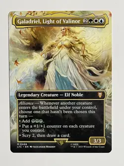 Galadriel, Light of Valinor (Borderless) Commander: the Lord of the Rings - MTG - Image 1