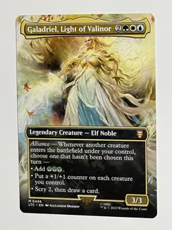 Galadriel, Light of Valinor (Borderless) Commander: the Lord of the Rings - MTG - Image 3