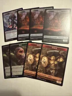 8 Blood Token 017 MTG Magic From Innistrad Crimson Vow Commander Deck 17 B - Image 2