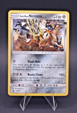 🔥 Dusk Mane Necrozma SM107 Holo Black Star Promo - Near Mint - POKEMON TCG 🔥 - Image 1