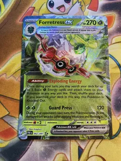 Forretress ex - 005/193 - Double Rare - Paldea Evolved - Pokemon TCG - NM - Image 1