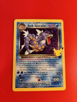 Dark Gyarados 8/82 Pokemon Celebrations: Classic Collection Holo - Image 1
