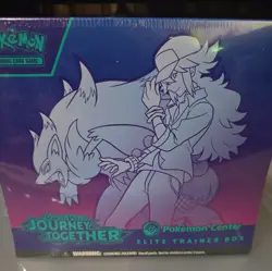 Sealed Pokemon Journey Together Elite Trainer Box Pokemon Center Exclusive - Image 1