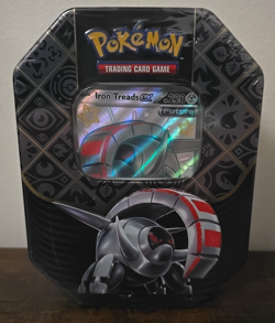 Pokemon TCG Paldean Fates Tin Set of 4 - Charizard ex, Great Tusk, Iron Treads - Image 4