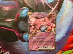 Pokemon Team Rocket's Mewtwo ex SVP205 Scarlet & Violet Black Star Promo - Image 1