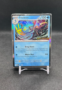 Pokemon TCG Mega Evolution Stamped Inteleon Build and Battle Deck Factory Sealed - Image 1