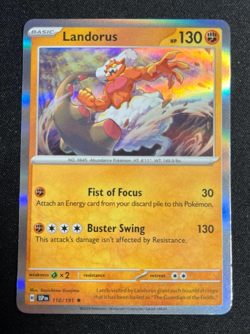 Landorus 110/191 Holo Rare Surging Sparks Pokemon TCG - Image 1