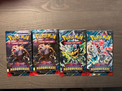 Pokemon TCG S&V Twilight Masquerade Sealed Booster Pack Lot of 4 - Image 1