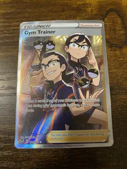 GYM TRAINER 191/195 SILVER TEMPEST POKEMON FULL ART - Image 1