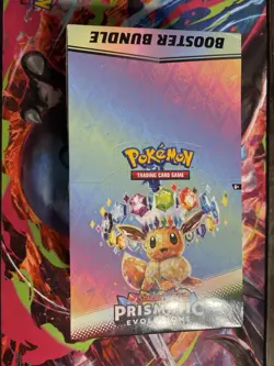 Pokemon TCG S&V Prismatic Evolutions Booster Bundle Display Case - Image 1
