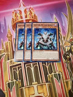 3X Keeper Of The Shrine SDRR-EN019 Common 1ST ED NM Yugioh - Image 1
