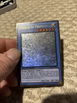 Herald of Perfection GLD5-EN030 Ghost/Gold Hybrid Rare Limited Edition LP - Image 2