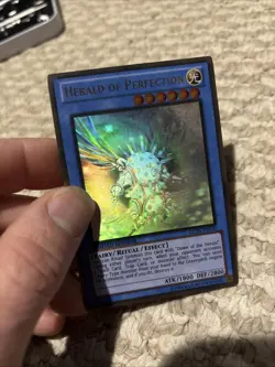 Herald of Perfection GLD5-EN030 Ghost/Gold Hybrid Rare Limited Edition LP - Image 3