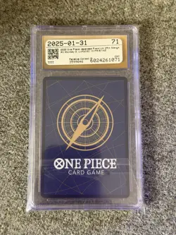 One Piece Monkey.D.Luffy P-001 (25th Anniversary Collection) JP CGC 10 Pristine - Image 2