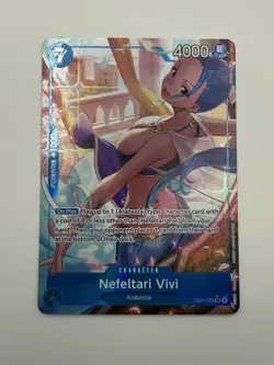 One Piece EB04-025 Nefeltari Vivi Alt Art OP14 The Azure Sea’s Seven ENGLISH - Image 1