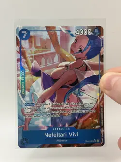 One Piece EB04-025 Nefeltari Vivi Alt Art OP14 The Azure Sea’s Seven ENGLISH - Image 2