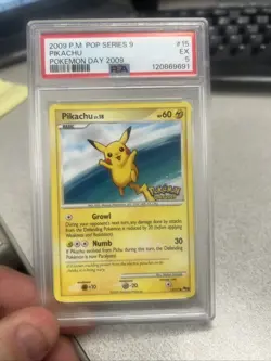2009 P.M. POP Series 9 PIKACHU POKEMON DAY 2009 - Image 1