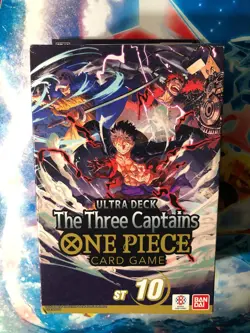 One Piece Card Game Ultra Deck The Three Captains ST-10 BANDAI English TCG - Image 1