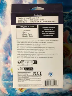 One Piece Card Game Ultra Deck The Three Captains ST-10 BANDAI English TCG - Image 3