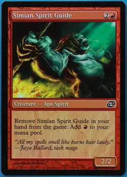 Simian Spirit Guide FOIL Planar Chaos HEAVILY PLD Common CARD (509351) ABUGames - Image 1