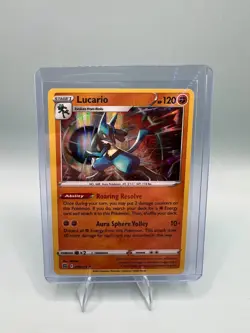 Lucario 79/172 Brilliant Stars Holo Rare Pokemon Card TCG 079/172 Pokemon - Image 1