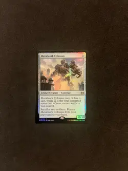 Metalwork Colossus -FOIL- [Kaladesh] Magic MTG Cards NM/LP - Image 1