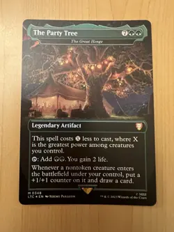 The Party Tree (The Great Henge) Foil #348 Lord of the Rings MTG NM+ - Image 1
